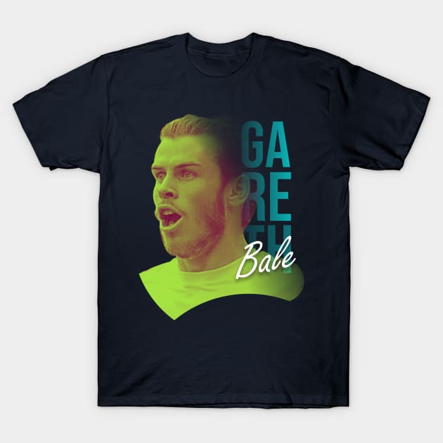Gareth Bale The Golfer T-Shirt by pentaShop